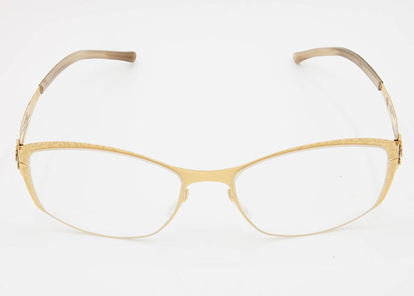 Ic! Berlin "Edelweiss" Matte Gold Frames